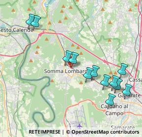 Mappa Via Ugo Maspero, 21019 Somma Lombardo VA, Italia (4.21833)