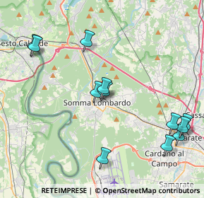 Mappa Via Ugo Maspero, 21019 Somma Lombardo VA, Italia (4.56167)