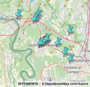 Mappa Via Ugo Maspero, 21019 Somma Lombardo VA, Italia (3.12167)