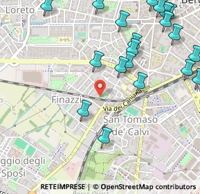 Mappa Via Comin Ventura, 24127 Bergamo BG, Italia (0.672)