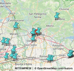 Mappa Via Comin Ventura, 24127 Bergamo BG, Italia (22.98444)