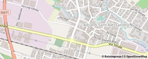 Mappa Albano Sant'Alessandro