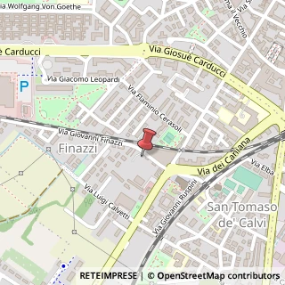Mappa Via Giovanni Finazzi, 6, 24127 Bergamo, Bergamo (Lombardia)