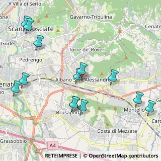 Mappa Piazza Caduti, 24061 Albano Sant'Alessandro BG, Italia (2.47385)