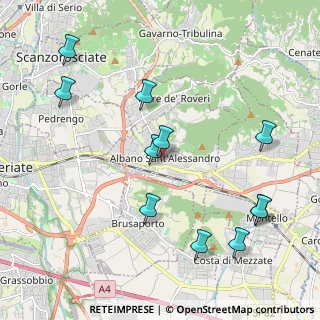 Mappa Piazza Caduti, 24061 Albano Sant'Alessandro BG, Italia (2.29545)