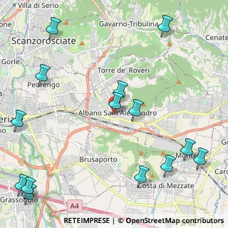 Mappa Piazza Caduti, 24061 Albano Sant'Alessandro BG, Italia (3.00714)