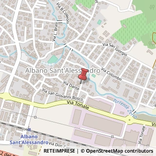 Mappa Via Verdi, 7, 24061 Albano Sant'Alessandro, Bergamo (Lombardia)
