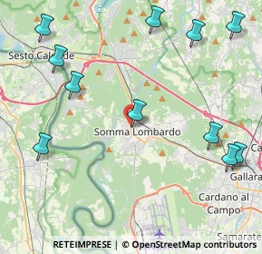 Mappa Via Visconti, 21019 Somma Lombardo VA, Italia (5.38727)