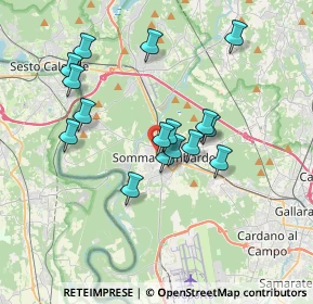 Mappa Via Visconti, 21019 Somma Lombardo VA, Italia (3.14563)