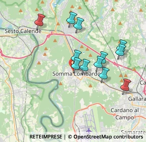 Mappa Via Visconti, 21019 Somma Lombardo VA, Italia (3.36917)