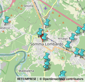 Mappa Via Visconti, 21019 Somma Lombardo VA, Italia (2.66421)