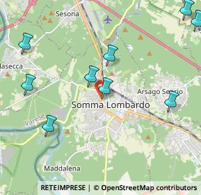 Mappa Via Visconti, 21019 Somma Lombardo VA, Italia (2.85)