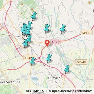 Mappa Via 2 Giugno, 36030 Sarcedo VI, Italia (4.22875)
