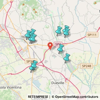 Mappa Via 2 Giugno, 36030 Sarcedo VI, Italia (3.56818)