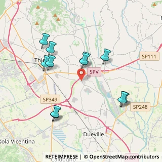 Mappa Via 2 Giugno, 36030 Sarcedo VI, Italia (3.94091)