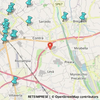 Mappa Via 2 Giugno, 36030 Sarcedo VI, Italia (3.86692)