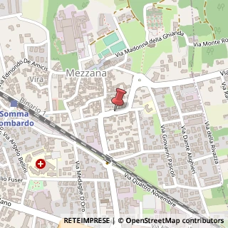 Mappa Via Binaghi Vito, 27, 21019 Somma Lombardo, Varese (Lombardia)