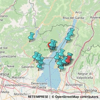 Mappa Via Monsignor Giacomo Tavernini, 25084 Gargnano BS, Italia (12.026)