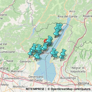 Mappa Via Monsignor Giacomo Tavernini, 25084 Gargnano BS, Italia (9.713)