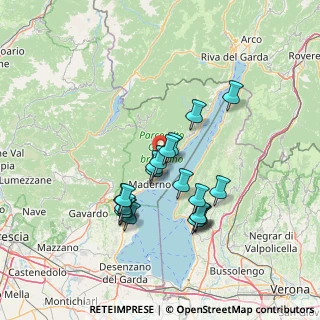 Mappa Via Monsignor Giacomo Tavernini, 25084 Gargnano BS, Italia (12.44)