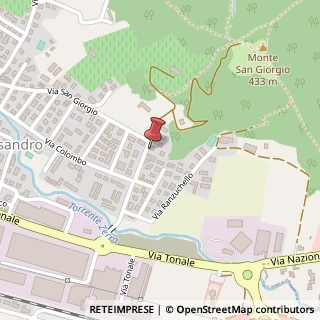 Mappa Via Monte Grappa, 37, 24061 Albano Sant'Alessandro, Bergamo (Lombardia)