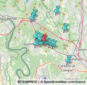 Mappa Viale Manzoni, 21019 Somma Lombardo VA, Italia (2.55846)