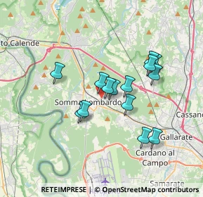 Mappa Viale Manzoni, 21019 Somma Lombardo VA, Italia (2.875)