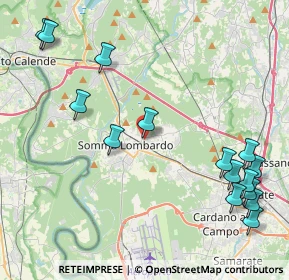 Mappa Viale Manzoni, 21019 Somma Lombardo VA, Italia (5.29733)