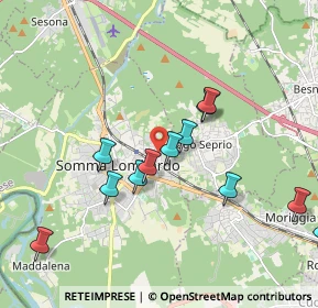 Mappa Viale Manzoni, 21019 Somma Lombardo VA, Italia (1.91083)