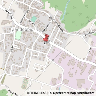 Mappa Piazza Dante Alighieri, 17, 24060 Zandobbio, Bergamo (Lombardia)
