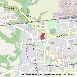Mappa Via Roma, 11, 24030 Terno d'Isola, Bergamo (Lombardia)