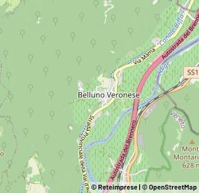 Mappa Via del baldo, 37020 Brentino Belluno VR, Italia (0.5)
