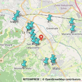 Mappa Via Fornace Vecchia, 36030 San Vito di Leguzzano VI, Italia (2.24438)