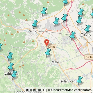 Mappa Via Fornace Vecchia, 36030 San Vito di Leguzzano VI, Italia (6.77188)