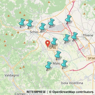 Mappa Via Fornace Vecchia, 36030 San Vito di Leguzzano VI, Italia (3.92909)