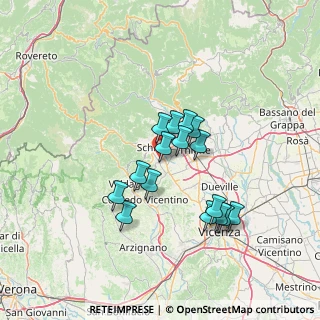 Mappa Via Fornace Vecchia, 36030 San Vito di Leguzzano VI, Italia (11.25625)