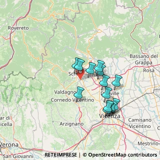 Mappa Via Fornace Vecchia, 36030 San Vito di Leguzzano VI, Italia (12.30786)