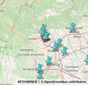 Mappa Via della Repubblica Serenissima, 36016 Thiene VI, Italia (14.07917)
