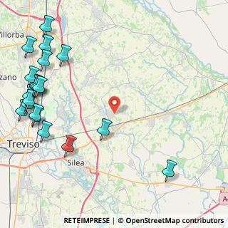 Mappa Via Enrico Fermi, 31048 San Biagio di Callalta TV, Italia (6.203)