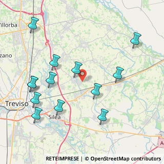 Mappa Via Enrico Fermi, 31048 San Biagio di Callalta TV, Italia (4.61308)