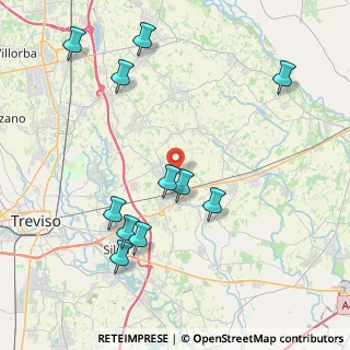 Mappa Via Enrico Fermi, 31048 San Biagio di Callalta TV, Italia (4.47909)