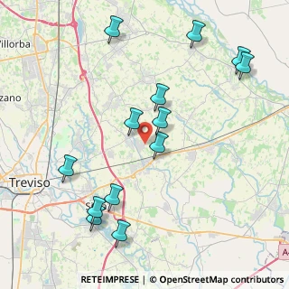Mappa Via Enrico Fermi, 31048 San Biagio di Callalta TV, Italia (4.55231)