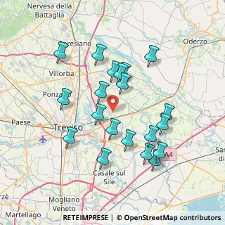 Mappa Via Enrico Fermi, 31048 San Biagio di Callalta TV, Italia (6.975)