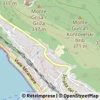 Mapa Trieste