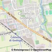 Map Castello di Godego