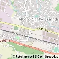 Mapa Albano Sant'Alessandro