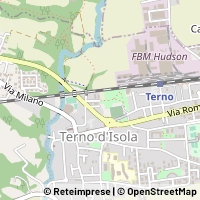 Térkép Terno d'Isola