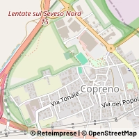 Mapa Lentate sul Seveso