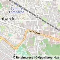 Kaart Somma Lombardo