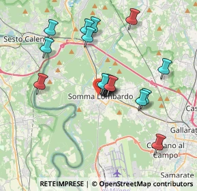 Mappa Via Roma, 21019 Somma Lombardo VA, Italia (3.08722)